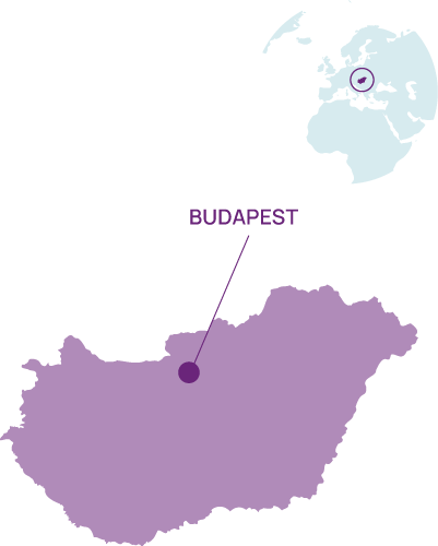 Hungary Country Map