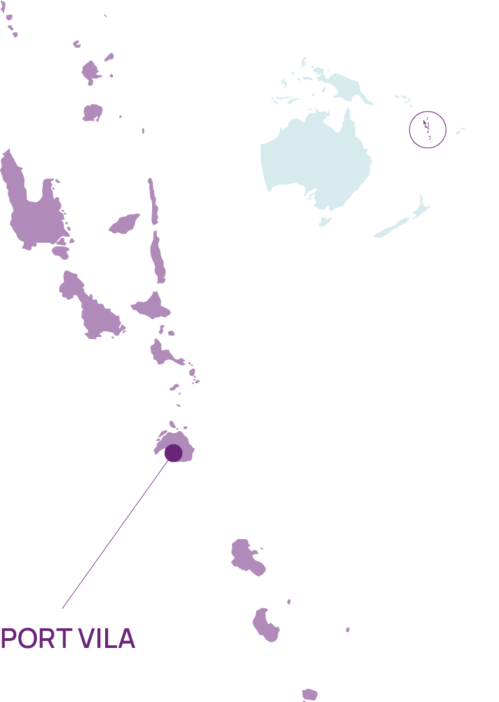Vanuatu Country Map