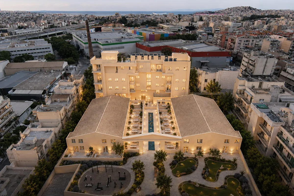 Community Venizelou Phase I residential development in South Athens