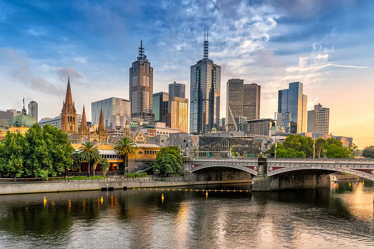 Skyline of Melbourne, Australia - Golden Visa