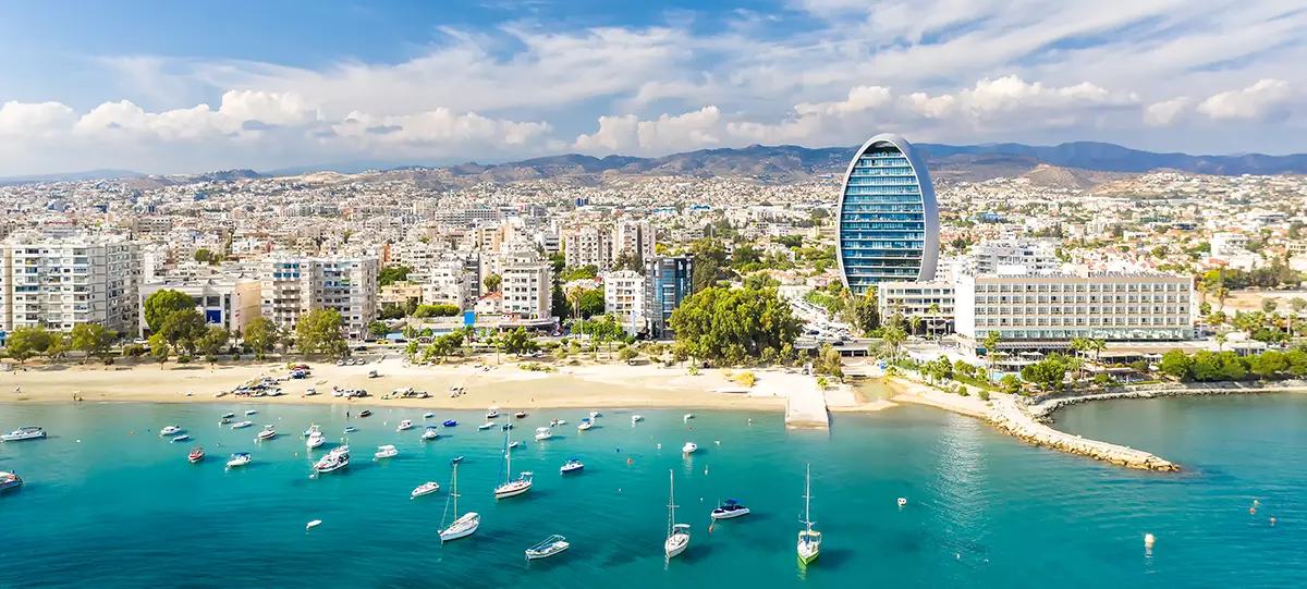 Landscape of Limassol in Cyprus 