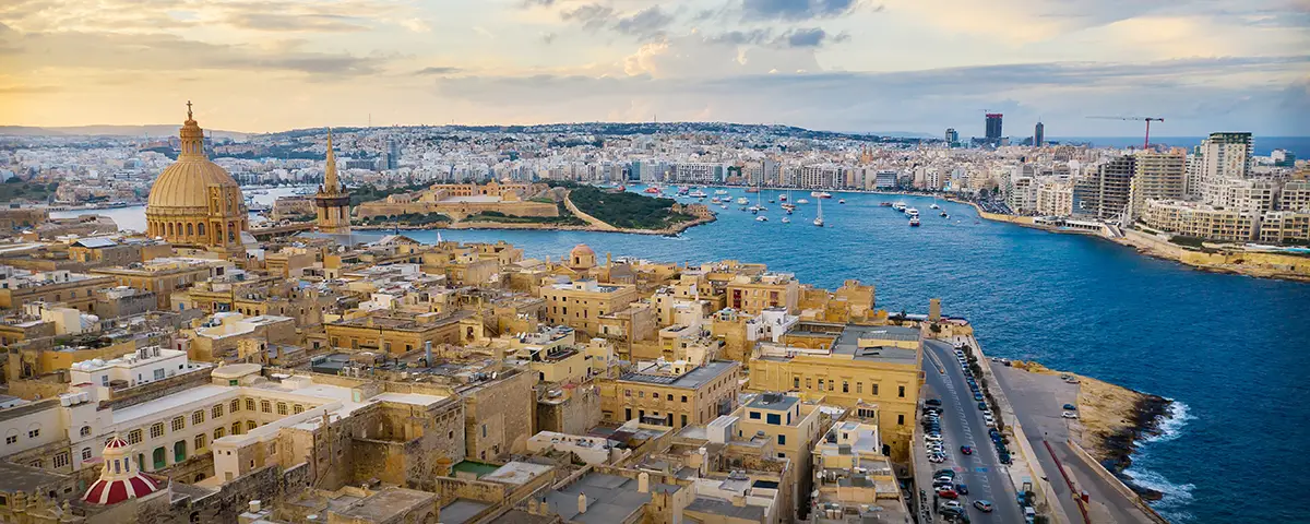 malta valetta landscape